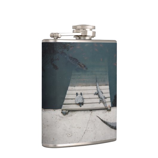 Reptiliengehäuse Flachmann (Rechts)