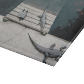 Reptiliengehäuse Schneidebrett (Ecke)