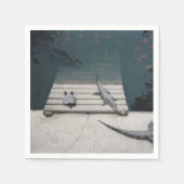 Reptiliengehäuse Serviette (Vorderseite)