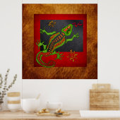 Reptiliengeist Poster (Küche)