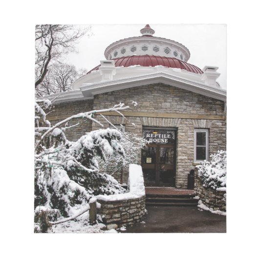 Reptilienhaus des Zoos von Cincinnati Notizblock (Vorderseite)