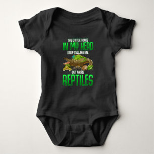 Reptilienliebhaber Schlangenfrösche und Schildkr Baby Strampler