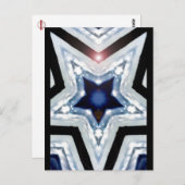 Reptilienspirale Postkarte (Vorne/Hinten)