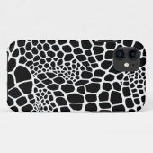 Reptilientienprint Case-Mate iPhone Hülle (Rückseite (Horizontal))