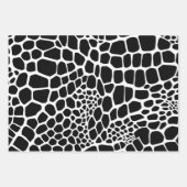 Reptilientienprint Geschenkpapier Set (Vorderseite 2)