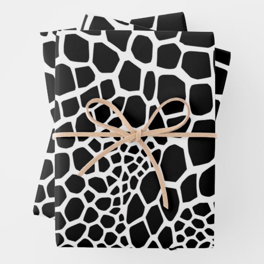 Reptilientienprint Geschenkpapier Set (Beispiel)