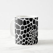 Reptilientienprint Kaffeetasse (Vorderseite Links)