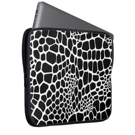 Reptilientienprint Laptopschutzhülle (Vorne Rechts)