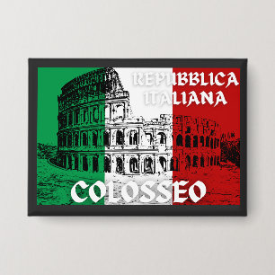 Repubblica Italiana Colosseum Button