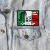 Repubblica Italiana Colosseum Button (Insitu)