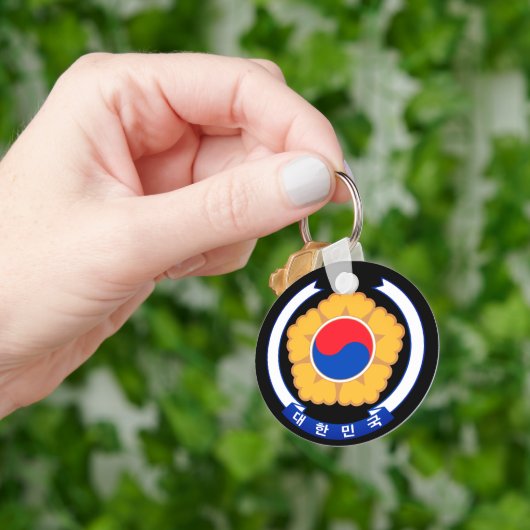 Republic of Korea Emblem Schlüsselanhänger (Hand)