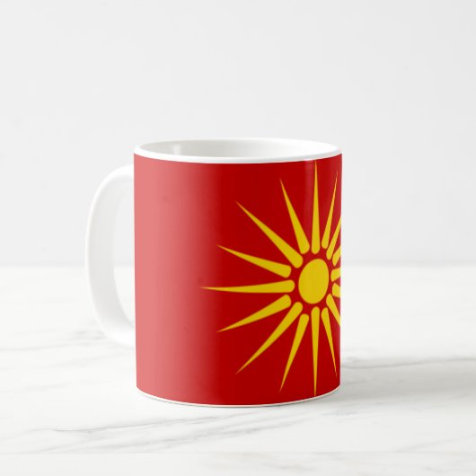 Republic of Macedonia Kaffeetasse (Vorderseite Links)
