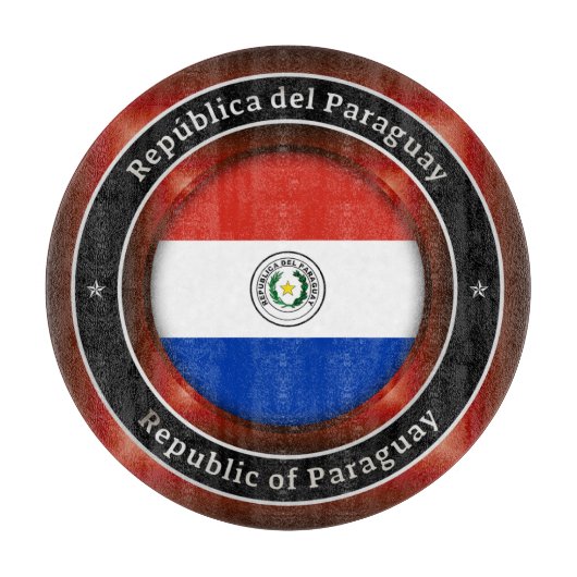 Republic of Paraguay Schneidebrett (Vorderseite)