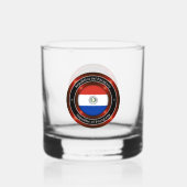 Republic of Paraguay Whiskyglas (Rückseite)