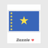 Republic of the Congo (Léopoldville), (1960–1963) Aufkleber (Blatt)