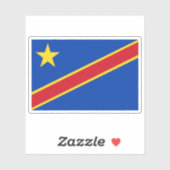 Republic of the Congo (Léopoldville), (1966–1971) Aufkleber (Blatt)