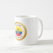 República del Ecuador Kaffeetasse (VorderseiteRechts)