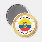 República del Ecuador Magnet (Vorderseite/Rückseite)