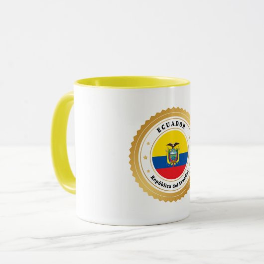 República del Ecuador Tasse (Vorderseite Links)