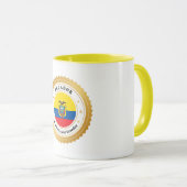 República del Ecuador Tasse (VorderseiteRechts)