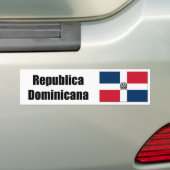 Republica Domincana D.R> Flagge Autoaufkleber (Auf Auto)
