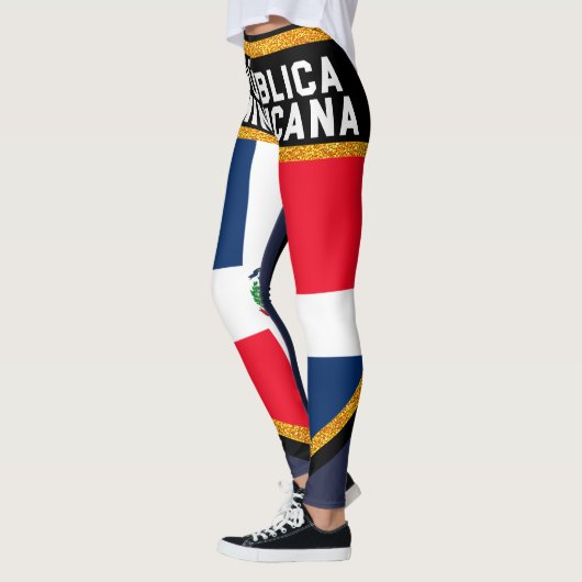 República Dominicana Flag Leggings (Links)
