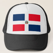 Republica Dominicana Hat, Baseball Dad Cap flag Truckerkappe (Vorderseite)