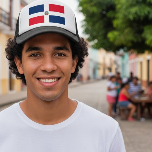 Republica Dominicana Hat, Baseball Dad Cap flag Truckerkappe