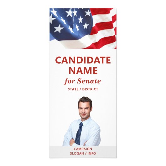 Republican 2026 Political Campaign Canvassing Tool Werbekarte (Vorne)