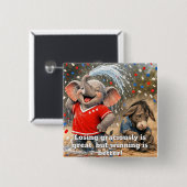 Republican Customizable Midterm Elections Button (Vorne & Hinten)