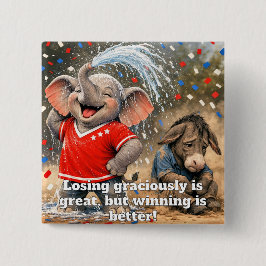 Republican Customizable Midterm Elections Button