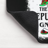 Republican Gnome Buffalo Plaid Matching Family Xma Mousepad (Ecke)