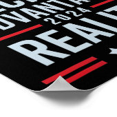 Republicans Secret Advantage Reality 2025  Poster (Ecke)