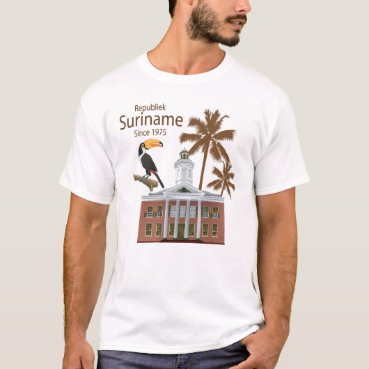 Republiek Suriname 1975 T-Shirt (Vorderseite)