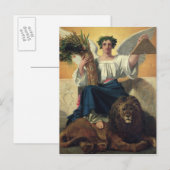 Republik, 1848 postkarte (Vorne/Hinten)