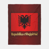 Republik Albanien Fleecedecke (Vorderseite)