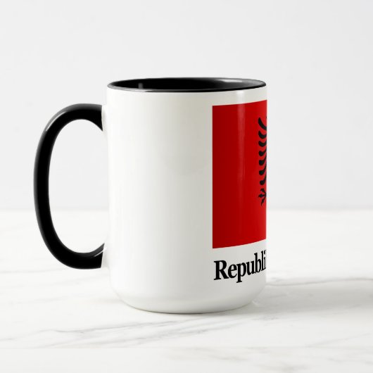Republik Albanien Tasse (Links)