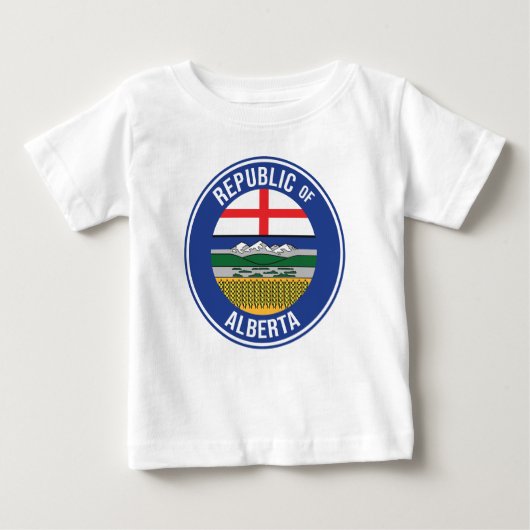 Republik Alberta WEXIT Baby T-shirt (Vorderseite)