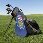 Republik Alberta WEXIT Golfhandtuch (Gras)