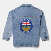 Republik Alberta WEXIT Jeansjacke (Rückseite)