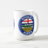 Republik Alberta WEXIT Kaffeetasse (VorderseiteRechts)