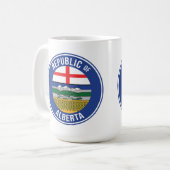 Republik Alberta WEXIT Kaffeetasse (Vorderseite Links)