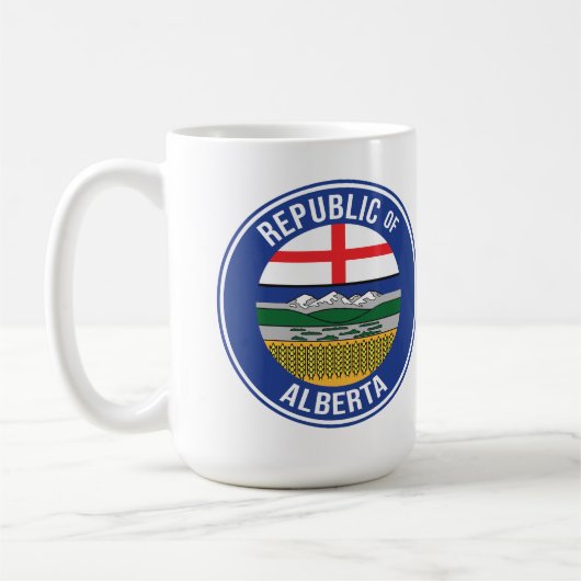 Republik Alberta WEXIT Kaffeetasse (Links)