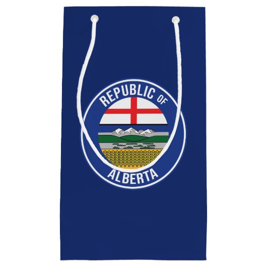 Republik Alberta WEXIT Kleine Geschenktüte (Vorderseite)