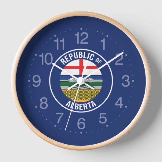 Republik Alberta WEXIT Uhr (Vorderseite)