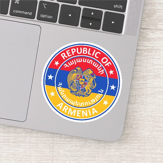Republik Armenien Aufkleber (Detail)