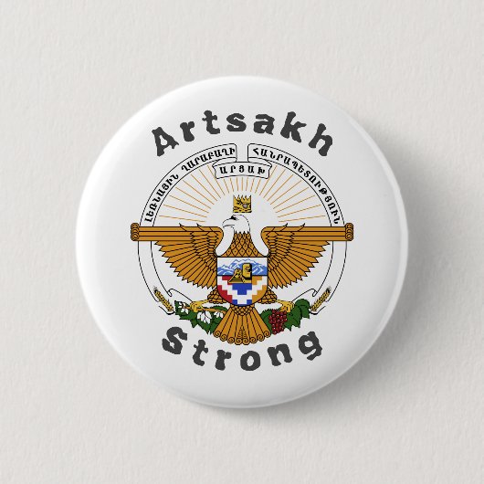Republik Artsakh Strong Button (Vorderseite)