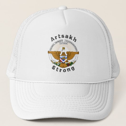 Republik Artsakh Strong Truckerkappe (Vorderseite)
