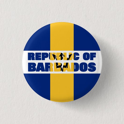 Republik Barbados Button (Vorderseite)