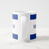 REPUBLIK BARBADOS Monogramm Jumbo-Tasse (Rückseite)